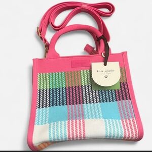 Kate Spade Pink Multicolor Tote Bag